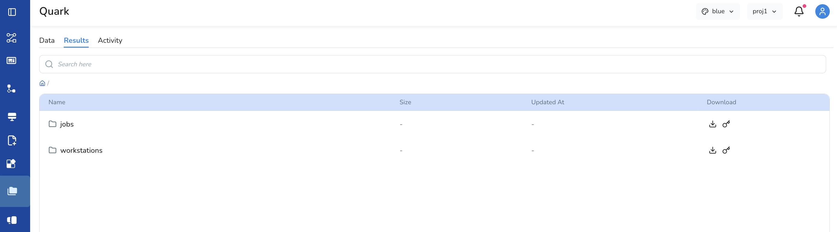 My Files Results
