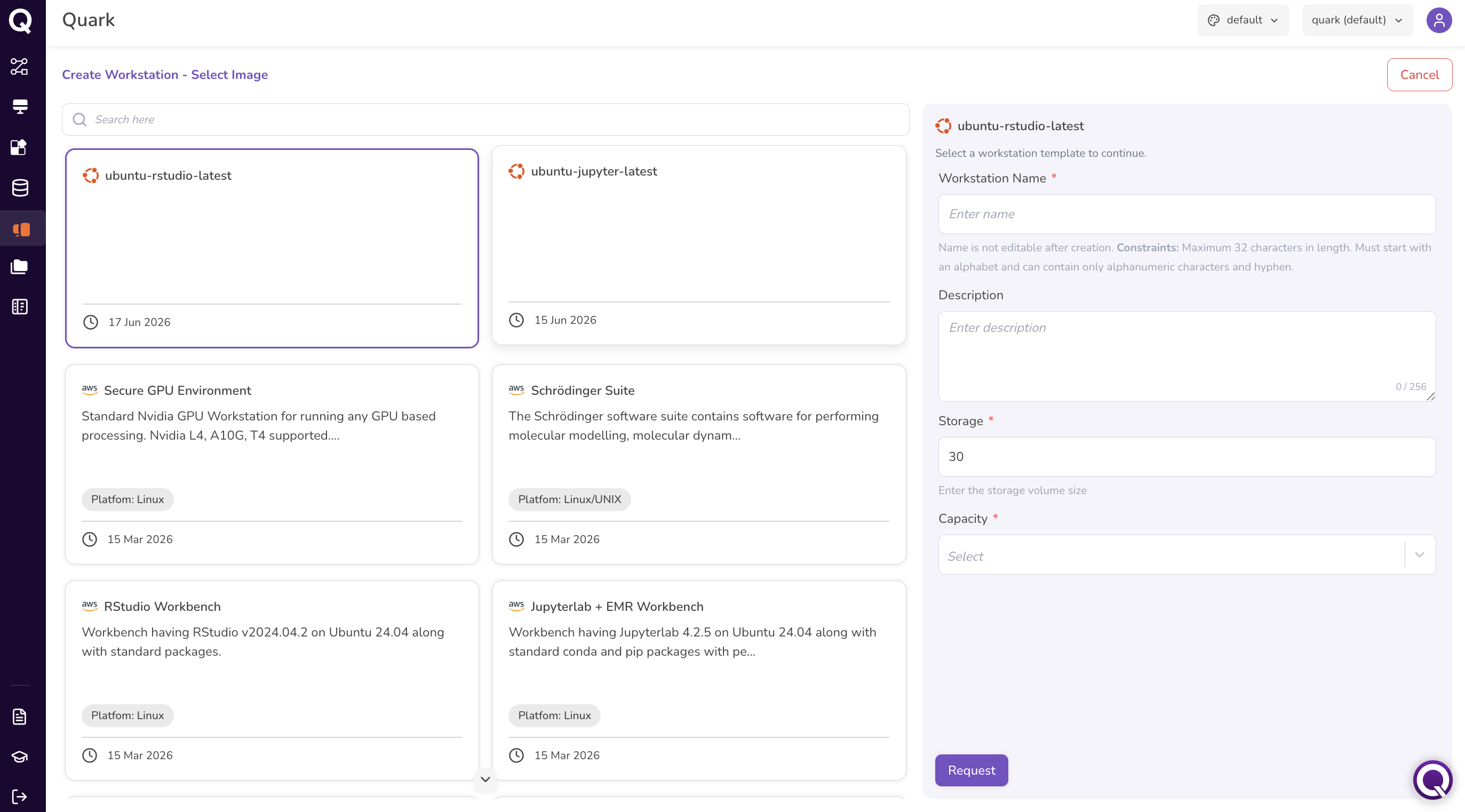 Workstations Select Image